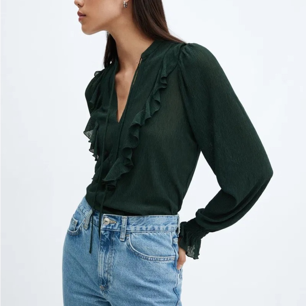 Ruffle Blouse